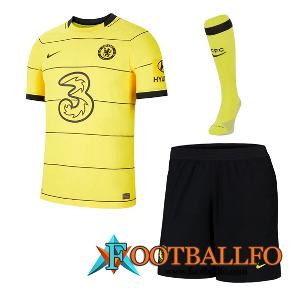 Traje Camiseta Futbol FC Chelsea Alternativo (Cortos + Calcetines) 2021/2022