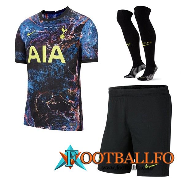 Traje Camiseta Futbol Tottenham Hotspur Alternativo (Cortos + Calcetines) 2021/2022