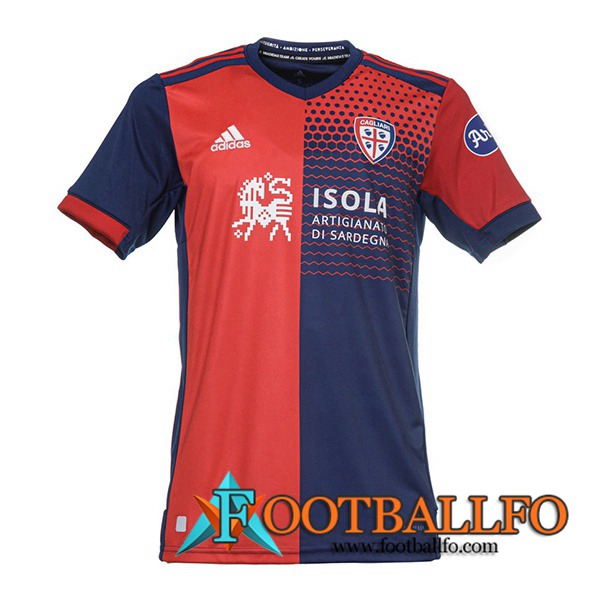 Camiseta Futbol Cagliari Titular 2021/2022