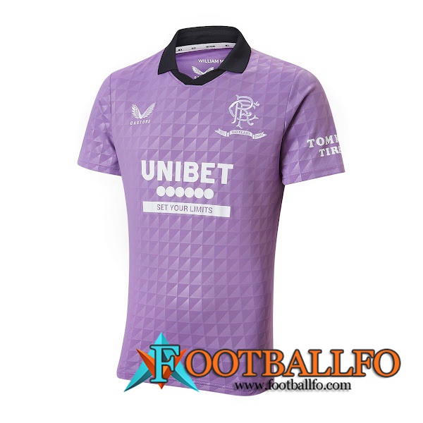 Camiseta Futbol Rangers FC Tercero 2021/2022