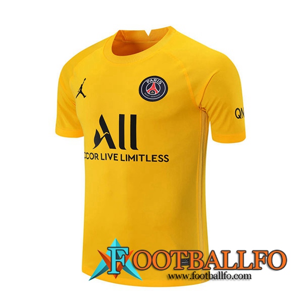 Camiseta Futbol PSG Portero Amarillo 2021/2022