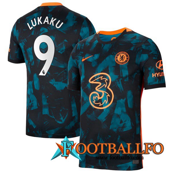 Camiseta Futbol FC Chelsea (Lukaku 9) Tercero 2021/2022
