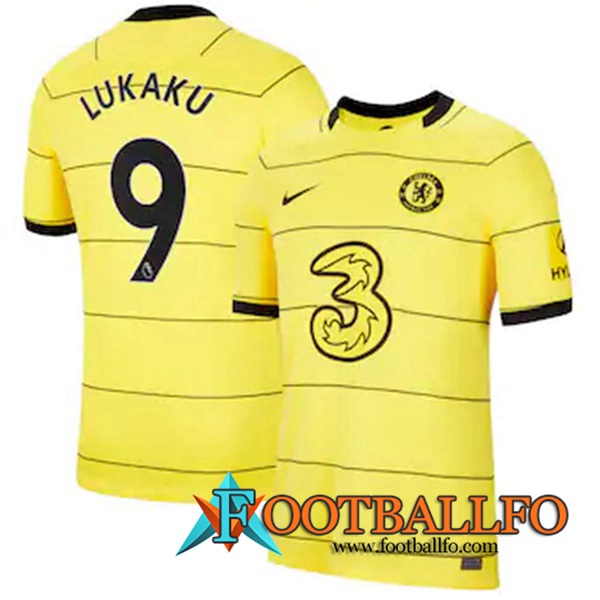 Camiseta Futbol FC Chelsea (Lukaku 9) Alternativo 2021/2022