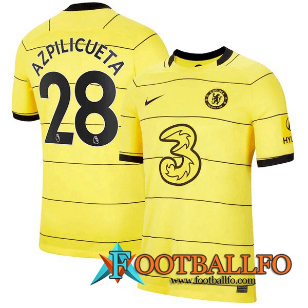 Camiseta Futbol FC Chelsea (Azpilicueta 28) Alternativo 2021/2022