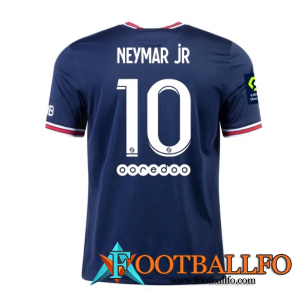 Camiseta Futbol Jordan PSG (Neymar Jr 10) Titular 2021/2022