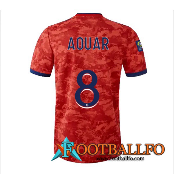 Camiseta Futbol Lyon (AOUAR 8) Alternativo 2021/2022