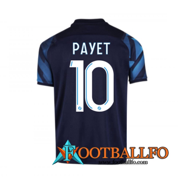 Camiseta Futbol Marsella OM (PAYET 10) Alternativo 2021/2022