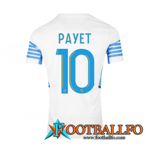 Camiseta Futbol Marsella OM (PAYET 10) Titular 2021/2022