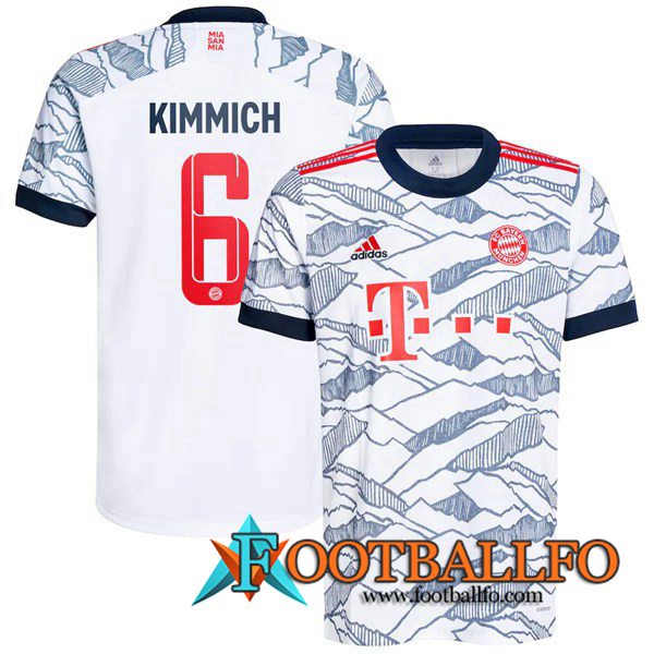 Camiseta Futbol Bayern Munich (Kimmich 6) Tercero 2021/2022