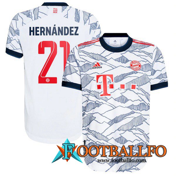 Camiseta Futbol Bayern Munich (Hernandez 21) Tercero 2021/2022