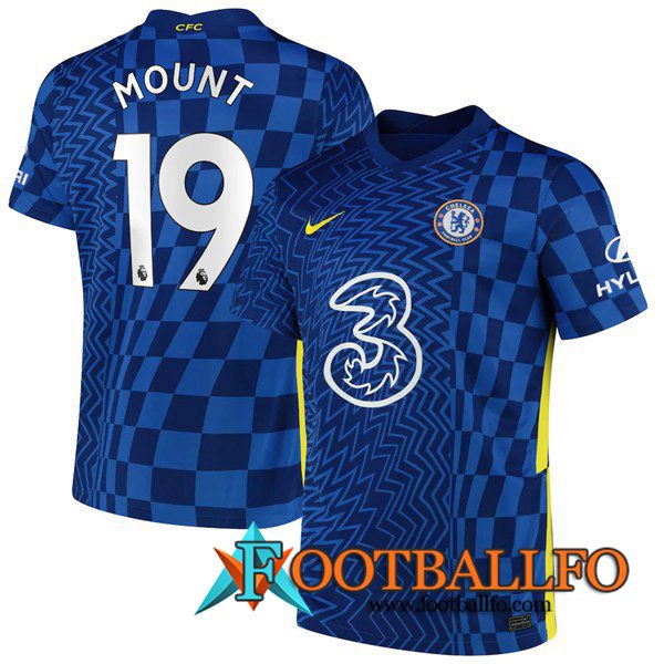 Camiseta Futbol FC Chelsea (Mount 19) Titular 2021/2022