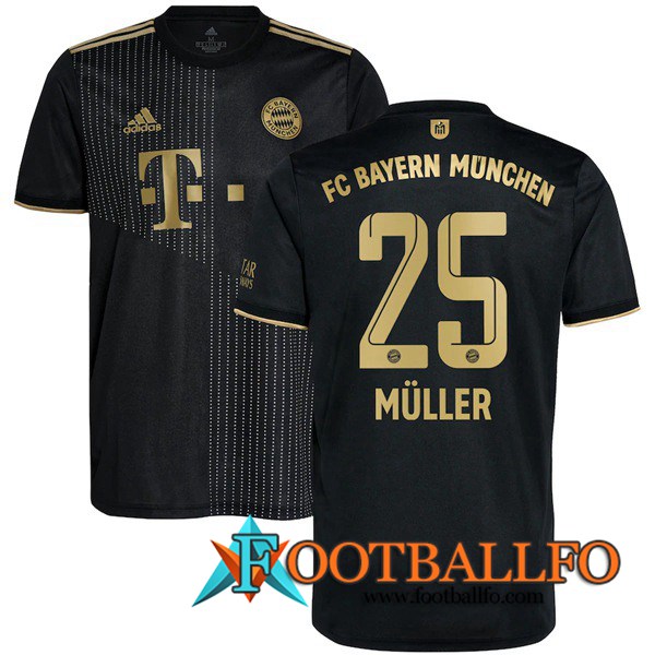 Camiseta Futbol Bayern Munich (Muller 25) Alternativo 2021/2022