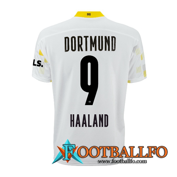 Camiseta Futbol Dortmund BVB (Haaland 9) Tercero 2021/2022