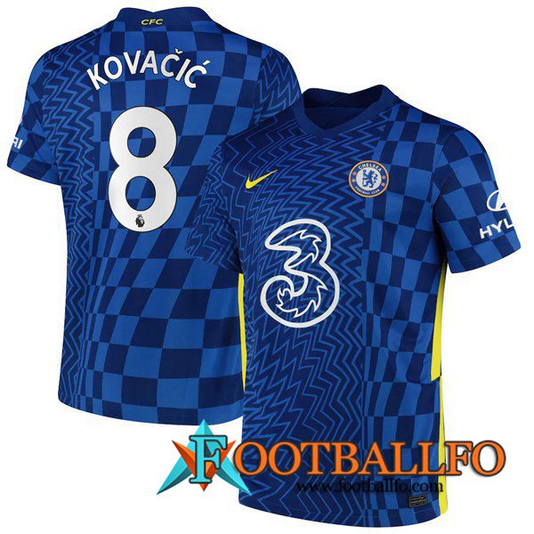 Camiseta Futbol FC Chelsea (Kovacic 8) Titular 2021/2022
