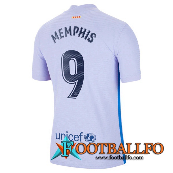 Camiseta Futbol FC Barcelona (Memphis 9) Alternativo 2021/2022