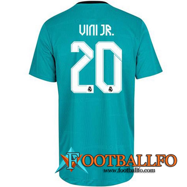 Camiseta Futbol Real Madrid (Vini Jr 20) Tercero 2021/2022