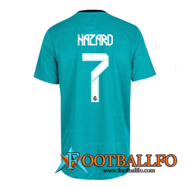 Camiseta Futbol Real Madrid (Hazard 7) Tercero 2021/2022