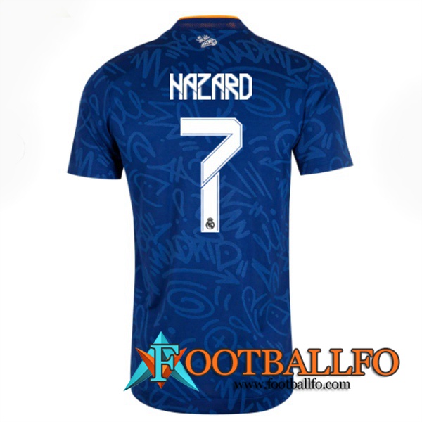 Camiseta Futbol Real Madrid (Hazard 7) Alternativo 2021/2022