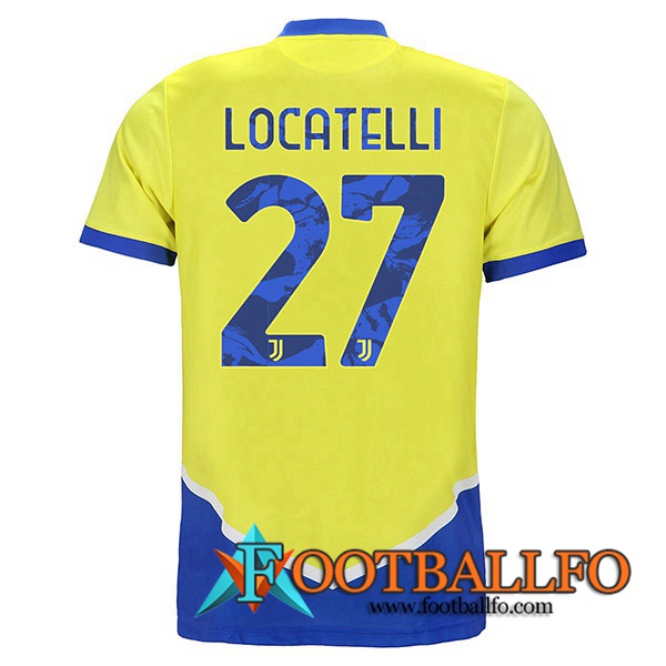 Camiseta Futbol Juventus (LOCATELLI 27) Tercero 2021/2022
