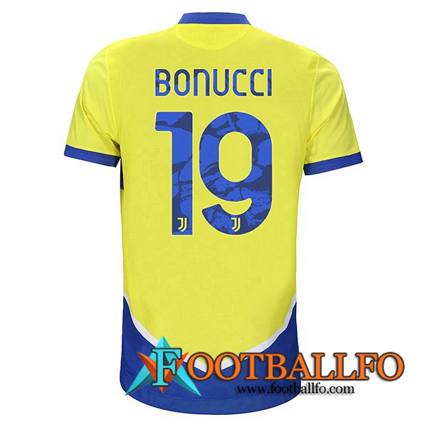 Camiseta Futbol Juventus (BONUCCI 19) Tercero 2021/2022