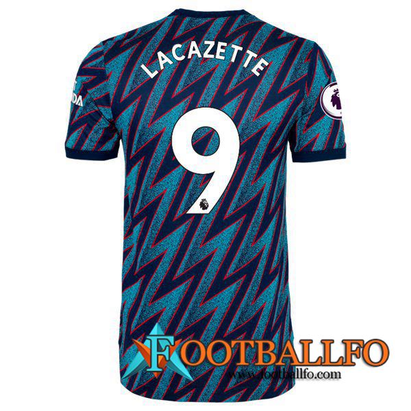 Camiseta Futbol FC Arsenal (Alexandre Lacazette 9) Tercero 2021/2022