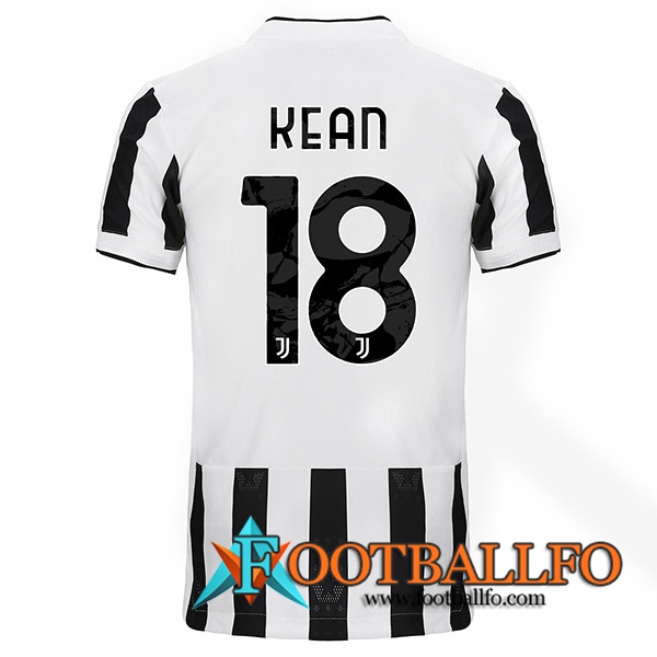Camiseta Futbol Juventus (KEAN 18) Titular 2021/2022