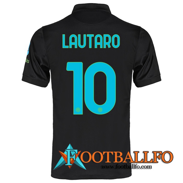 Camiseta Futbol Inter Milan (LAUTARO 10) Tercero 2021/2022