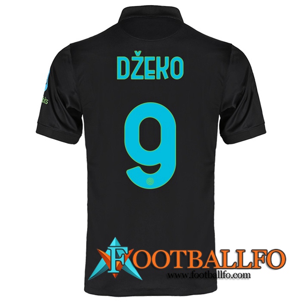 Camiseta Futbol Inter Milan (DZEKO 9) Tercero 2021/2022