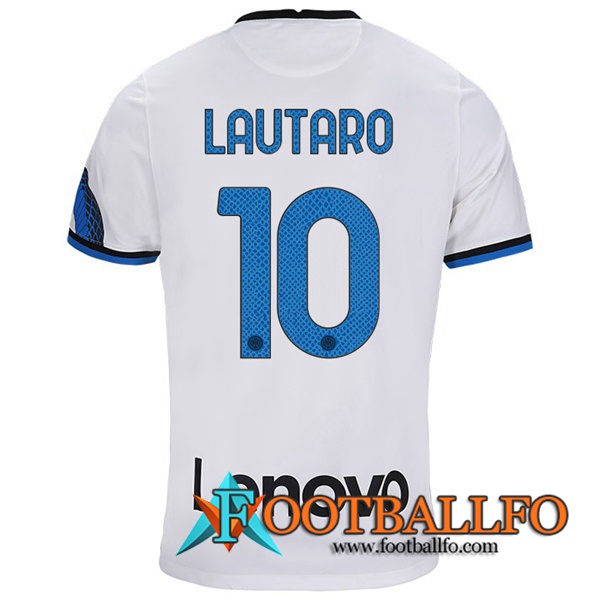 Camiseta Futbol Inter Milan (LAUTARO 10) Alternativo 2021/2022