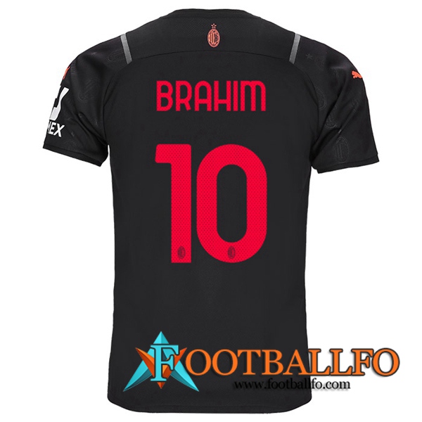 Camiseta Futbol AC Milan (BRAHIM 10) Tercero 2021/2022
