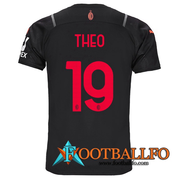Camiseta Futbol AC Milan (THEO 19) Tercero 2021/2022