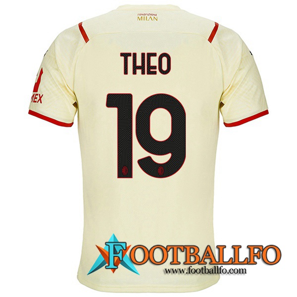 Camiseta Futbol AC Milan (THEO 19) Alternativo 2021/2022