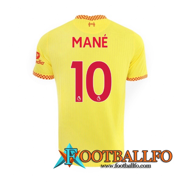 Camiseta Futbol FC Liverpool (Sadio Mane 10) Tercero 2021/2022