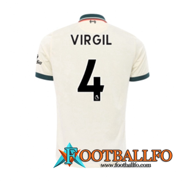 Camiseta Futbol FC Liverpool (Virgil 4) Alternativo 2021/2022