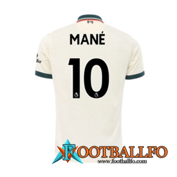 Camiseta Futbol FC Liverpool (Sadio Mane 10) Alternativo 2021/2022