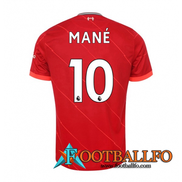 Camiseta Futbol FC Liverpool (Sadio Mane 10) Titular 2021/2022