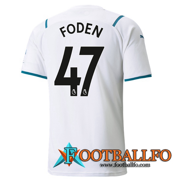 Camiseta Futbol Manchester City (FODEN 47) Alternativo 2021/2022