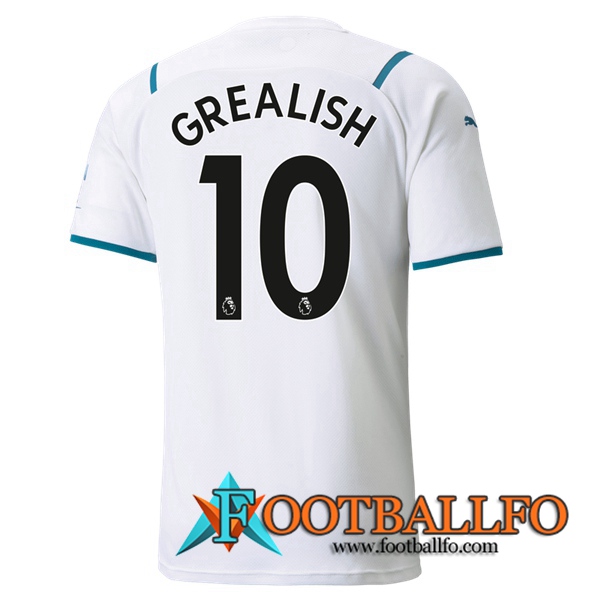 Camiseta Futbol Manchester City (GREALISH 10) Alternativo 2021/2022