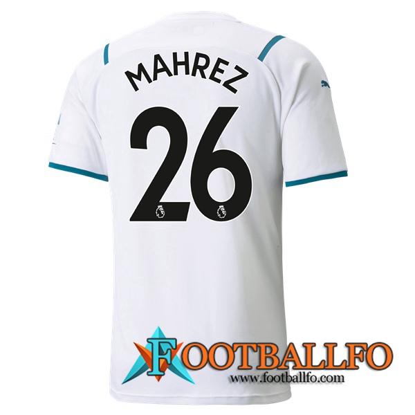 Camiseta Futbol Manchester City (MAHREZ 26) Alternativo 2021/2022