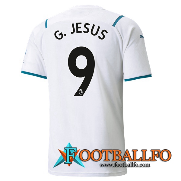 Camiseta Futbol Manchester City (G.JESUS 9) Alternativo 2021/2022