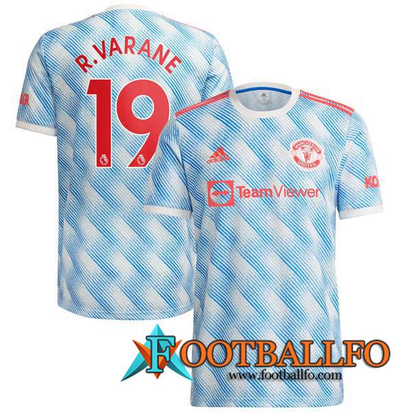 Camiseta Futbol Manchester United (R.Varane 19) Alternativo 2021/2022