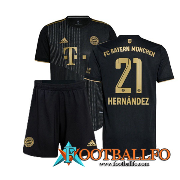 Camiseta Futbol Bayern Munich (Hernandez 21) Ninos Alternativo 2021/2022