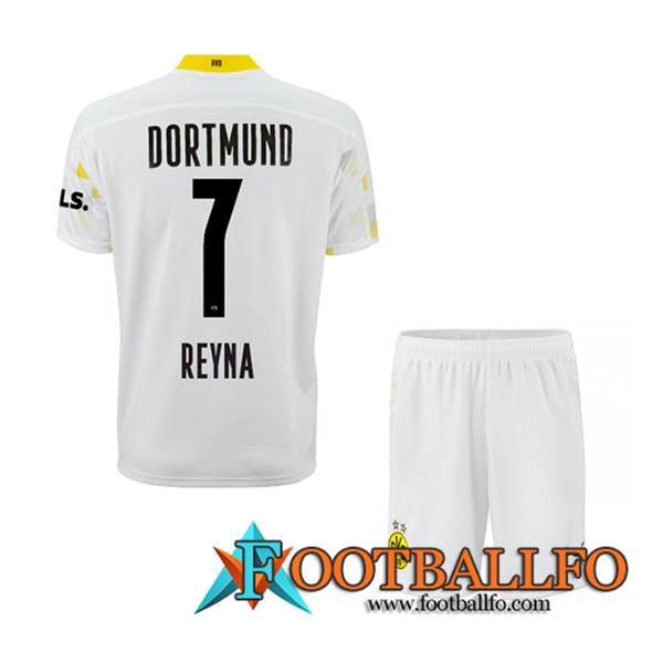 Camiseta Futbol Dortmund BVB (Reyna 7) Ninos Tercero 2021/2022