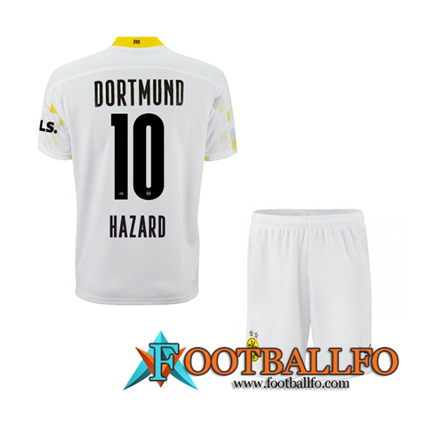 Camiseta Futbol Dortmund BVB (Hazard 10) Ninos Tercero 2021/2022