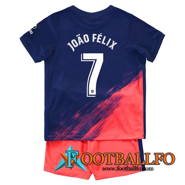 Camiseta Futbol Atletico Madrid (Joao Felix 7) Ninos Alternativo 2021/2022