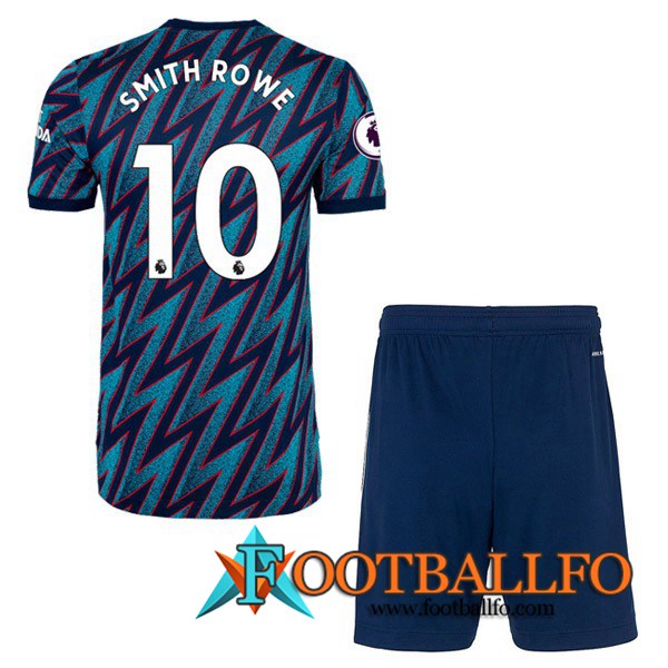 Camiseta Futbol FC Arsenal (Emile Smith Rowe 10) Ninos Tercero 2021/2022