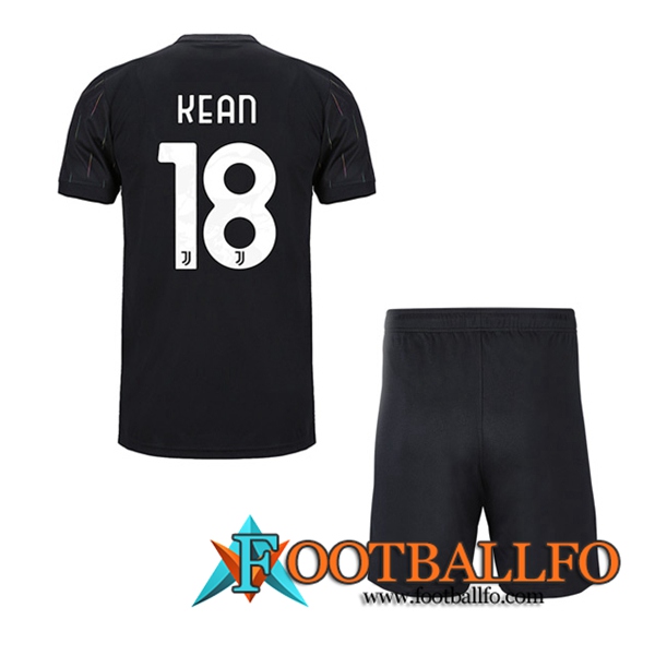 Camiseta Futbol Juventus (KEAN 18) Ninos Alternativo 2021/2022