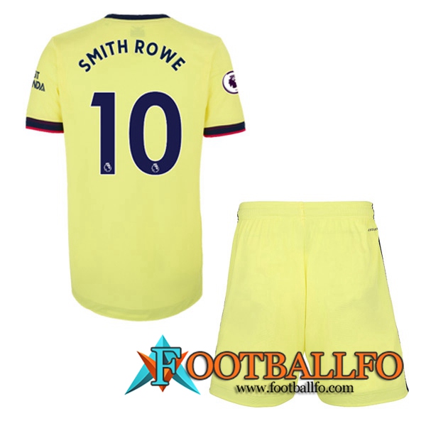 Camiseta Futbol FC Arsenal (Emile Smith Rowe 10) Ninos Alternativo 2021/2022