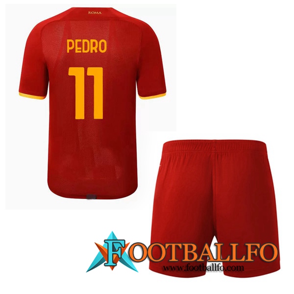 Camiseta Futbol AS Roma (PEDRO 11) Ninos Tercero 2021/2022