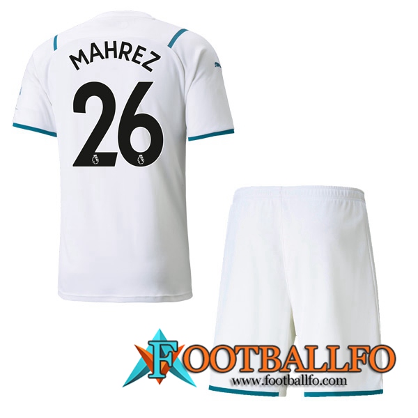 Camiseta Futbol Manchester City (MAHREZ 26) Ninos Alternativo 2021/2022